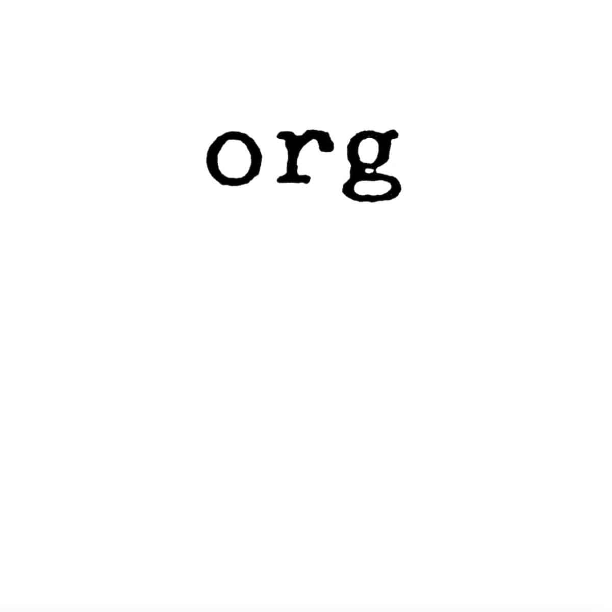 BACK IN STOCK: 'Org' by Org This former Reissue of the Week winner from obscure avant-garde duo Org is back on the shelves, but probably not for long... @supersound normanrecords.com/records/197833…