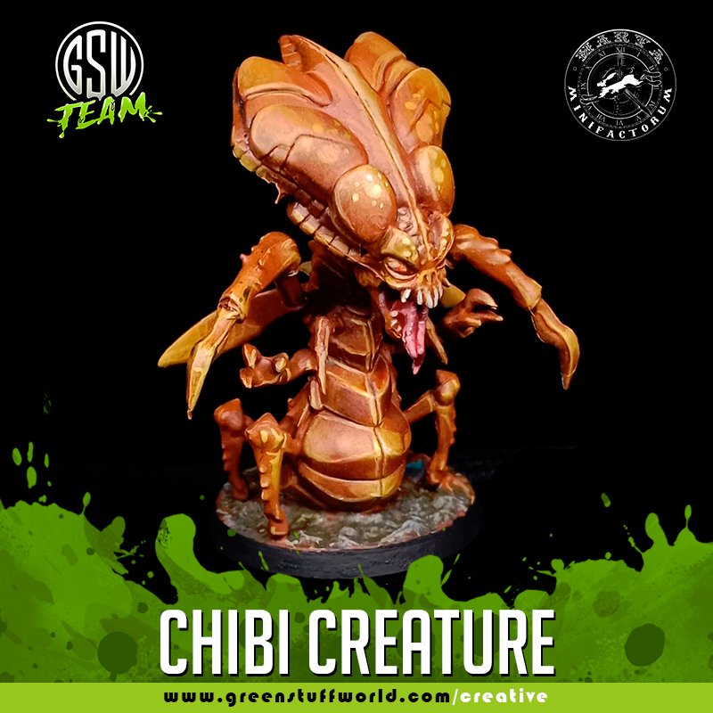 greenstuffworld's tweet image. The unmistakable stamp of our colleague @marta_minifactorum   when she applies all her art to our Maxx Formula, to paint miniatures of this enormous quality. #greenstuffworld #chibiart #Chibi #PaintingWarhammer #miniaturepainting #miniatures