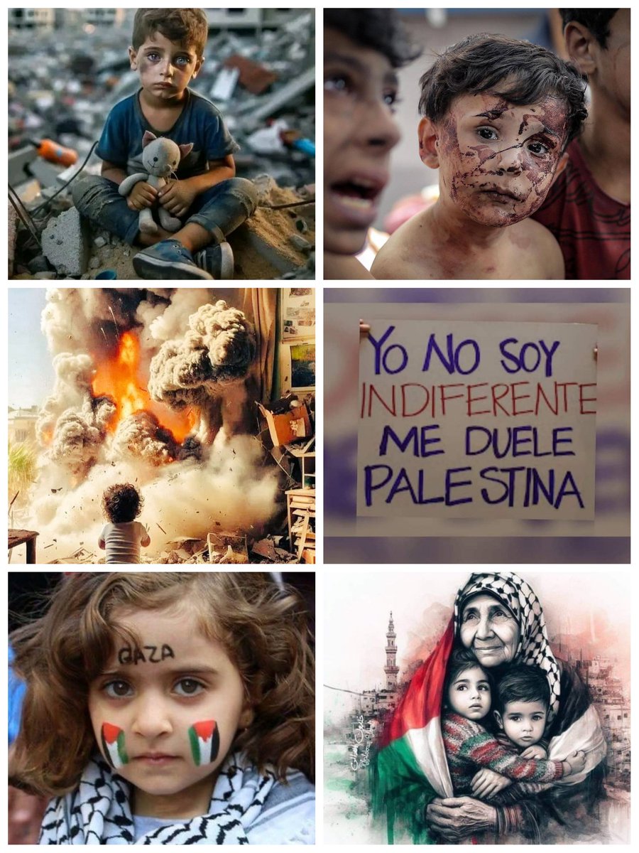 El GENOCIDIO d Israel a Gaza debe terminar ,no más muertes d civilis y niños palestinos!! #FreePalestine <a href="/BYuniaky/">Yuniasky Crespo Baquero.</a> <a href="/CMarlenin/">Marlenin de la C</a> <a href="/MaydaSurez1/">Mayd@ SC ❤️🇨🇺💯💪🥰💐🎉</a> <a href="/pcc_escuela/">Nancy Labrada E.P</a> <a href="/ideologica_c/">Ideológica Santa Cruz</a> <a href="/Lescay6/">Lescay</a> <a href="/ZoelSanchez/">Zoel Sanchez</a> <a href="/ClavelElsis/">Elsis Clavel Castillo</a>