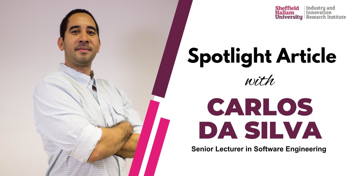 Starting the new year with a brand new Spotlight edition! In this edition, we caught up with Carlos Da Silva and he shared with us how his research is mitigating the effects of climate change. Read the full article⬇️ blog.shu.ac.uk/i2ri-public/20…