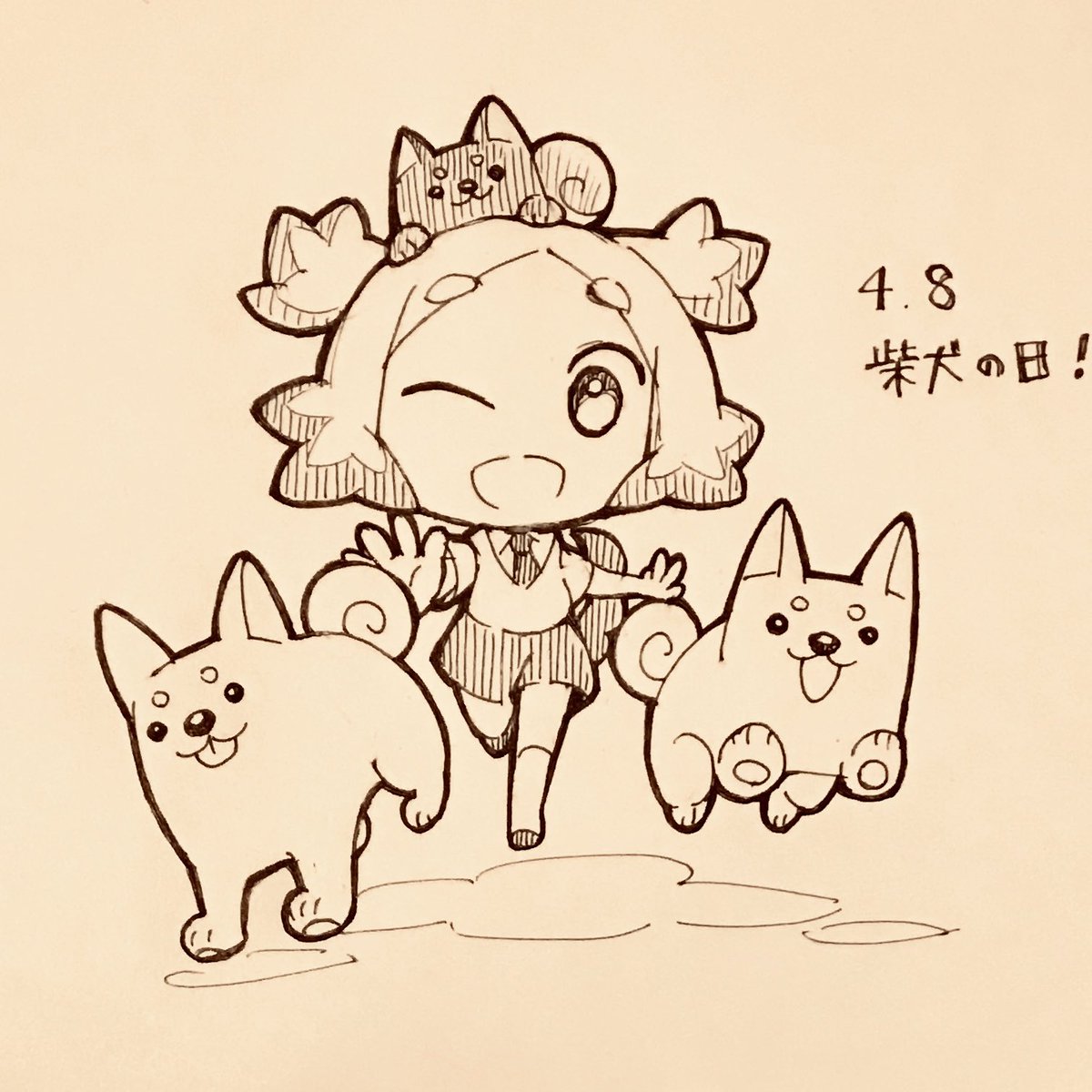 柴犬の日ちこく再掲です! 