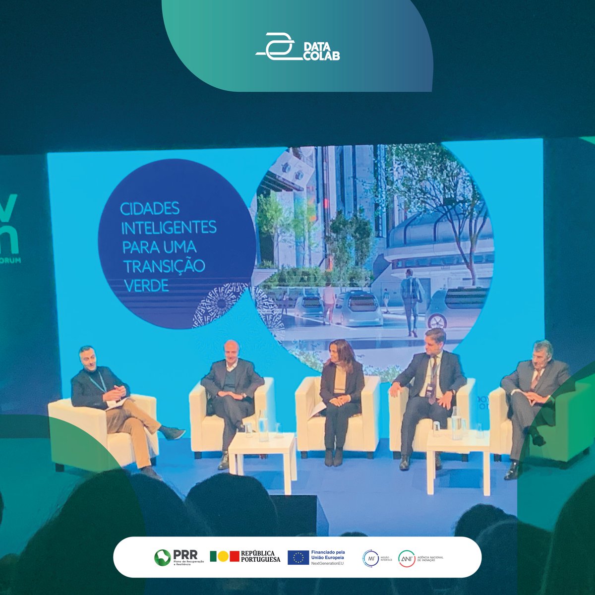 Data_CoLAB_INFO's tweet photo. O #DataCoLAB participou no #InnovationFORUM que debateu a #inovação como pilar da sociedade. A iniciativa promovida pelo @PIEPolimeros, da @UMinho_Oficial, com o apoio do Município de Guimarães @municipiogmr, a 8 de janeiro de 2024.
#sustentabilidade https://t.co/89hqilnV9c