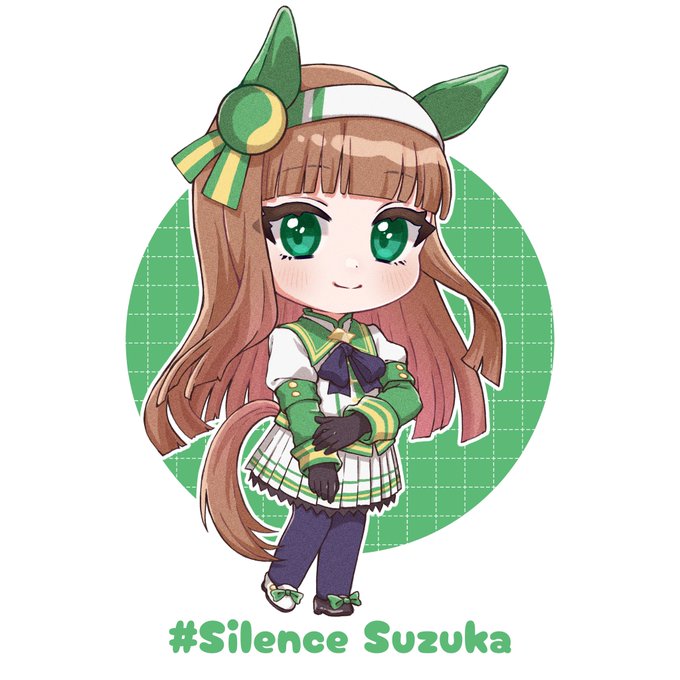 「silence suzuka (umamusume) 1girl」Fan Art(Latest)｜4pages
