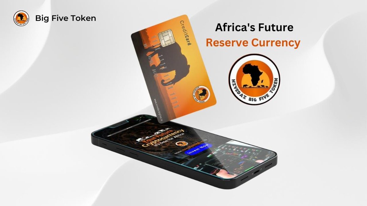 bigfivehodler's tweet photo. "Just to update you guys. As #BFT we approaching product-based companies to use #BFT as mode of payment."
And when all is confirmed we will update you.
We creating bft adoption, let's take bft to the world"
- #BFT CEO Vengai Dzvedere
#AfricaNarrative #ReserveCurrency https://t.co/NzOvlT8v3u