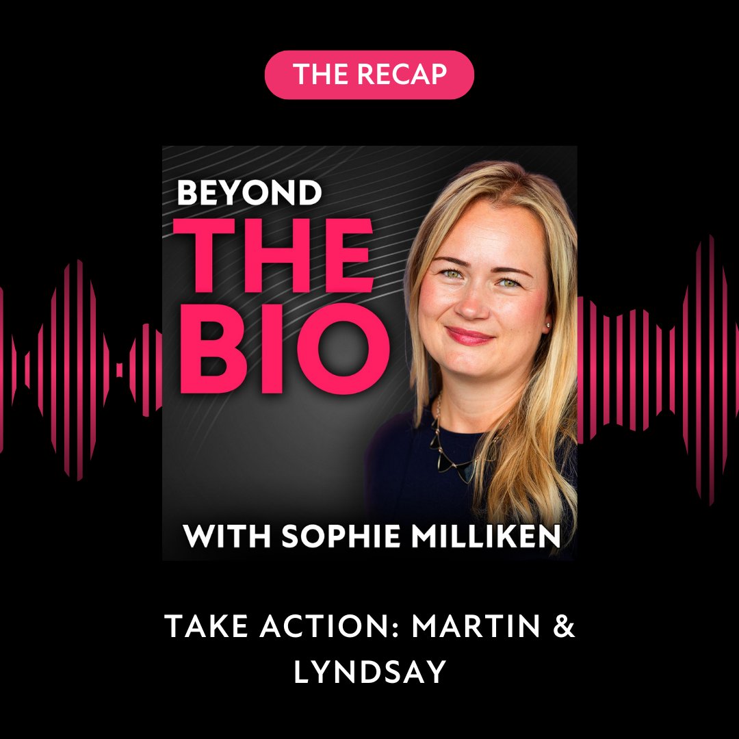 Did you listen to Monday's Beyond the Bio episode?

🎙 New this week, <a href="/Moja_Sophie/">Sophie Milliken MBE</a> is chatting in a short, recap episode about some actionable tips from Monday's episode!

Just search 'Beyond the Bio' wherever you get your podcasts.