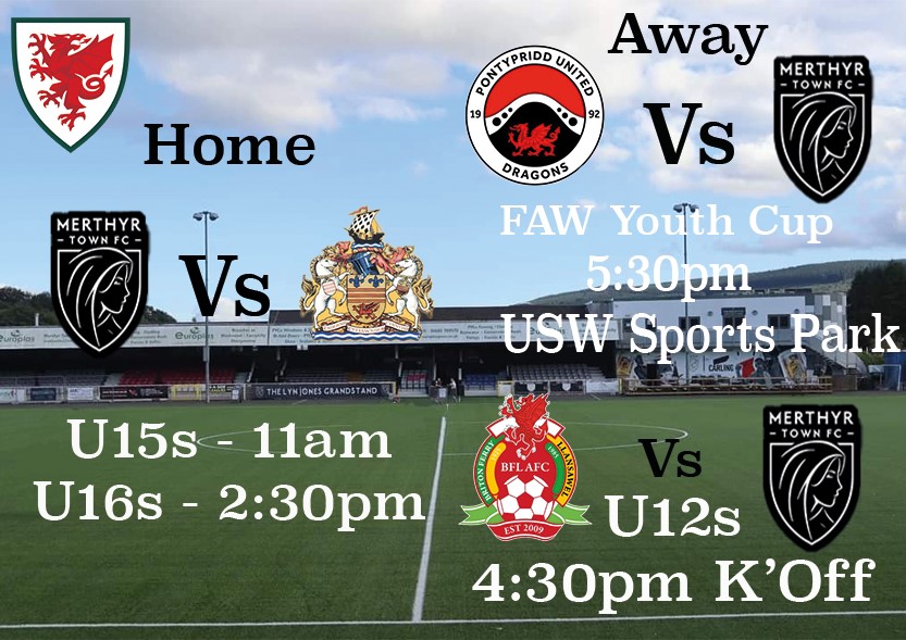 Welcome back to everyone after the Christmas break A busy start to our 2024 schedule Our u19s travel in the Welsh cup Vs @PontyUnitedA The u15s and 16s both play home @BarryTownUnited And lastly our u12s travel to play @bflacademy We wish all teams the best of luck