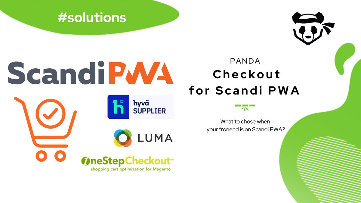 PandaGroupdev's tweet photo. With a headless Magento-ScandiPWA, there are multiple possibilities for customizing your checkout. Whether you choose ScandiPWA's native features or opt to combine it with other solutions like:
✅ Luma, 
✅ Hyvä,
✅ OneStepCheckout, the choice is yours! 
https://t.co/q6UhbYY3to https://t.co/ISRvienXAp