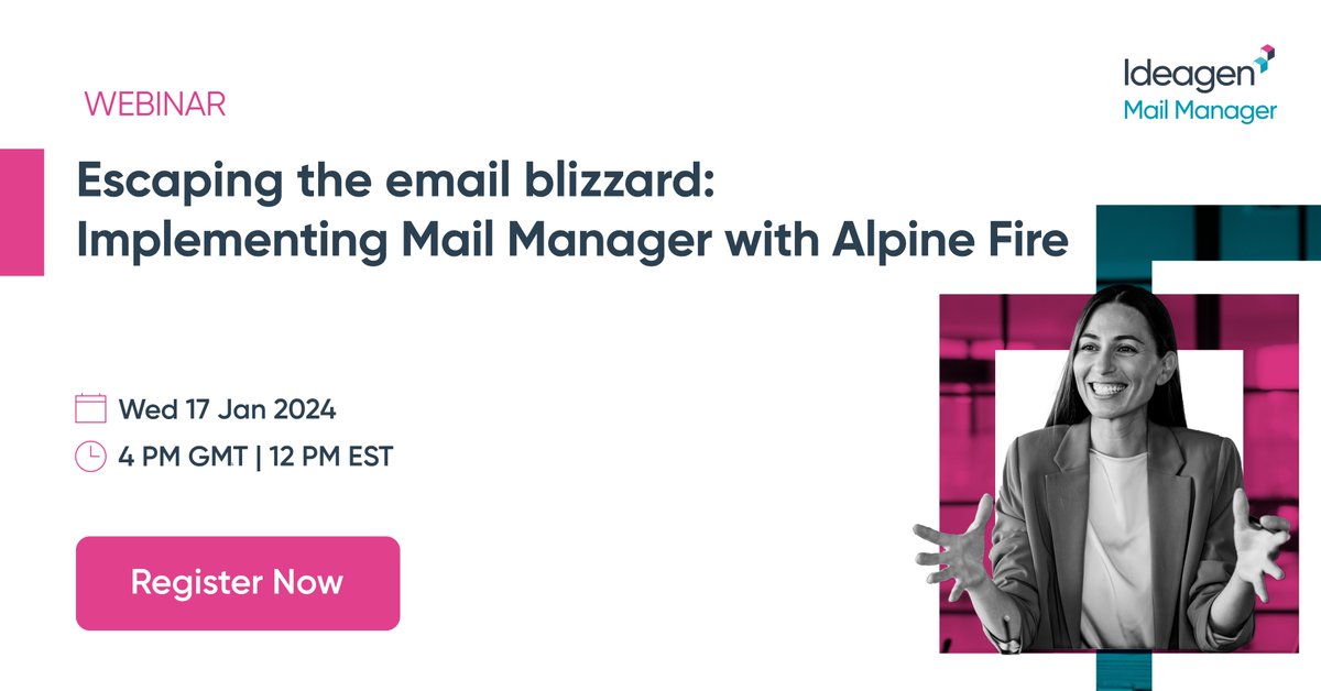 Ideagen Mail Manager tweet media