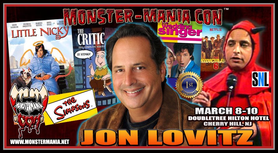 We’ve made a deal with the devil and he’s coming to @MonsterManiaCon March 8-10 in Cherry Hill, NJ!
Tix: monstermania.net

#SNL #satan #thesimpsons #littlenicky #3amigos #newsradio #newjersey #philly #delaware #monstermaniacon #monstermania #cosplay #cosplayers #horrorcon