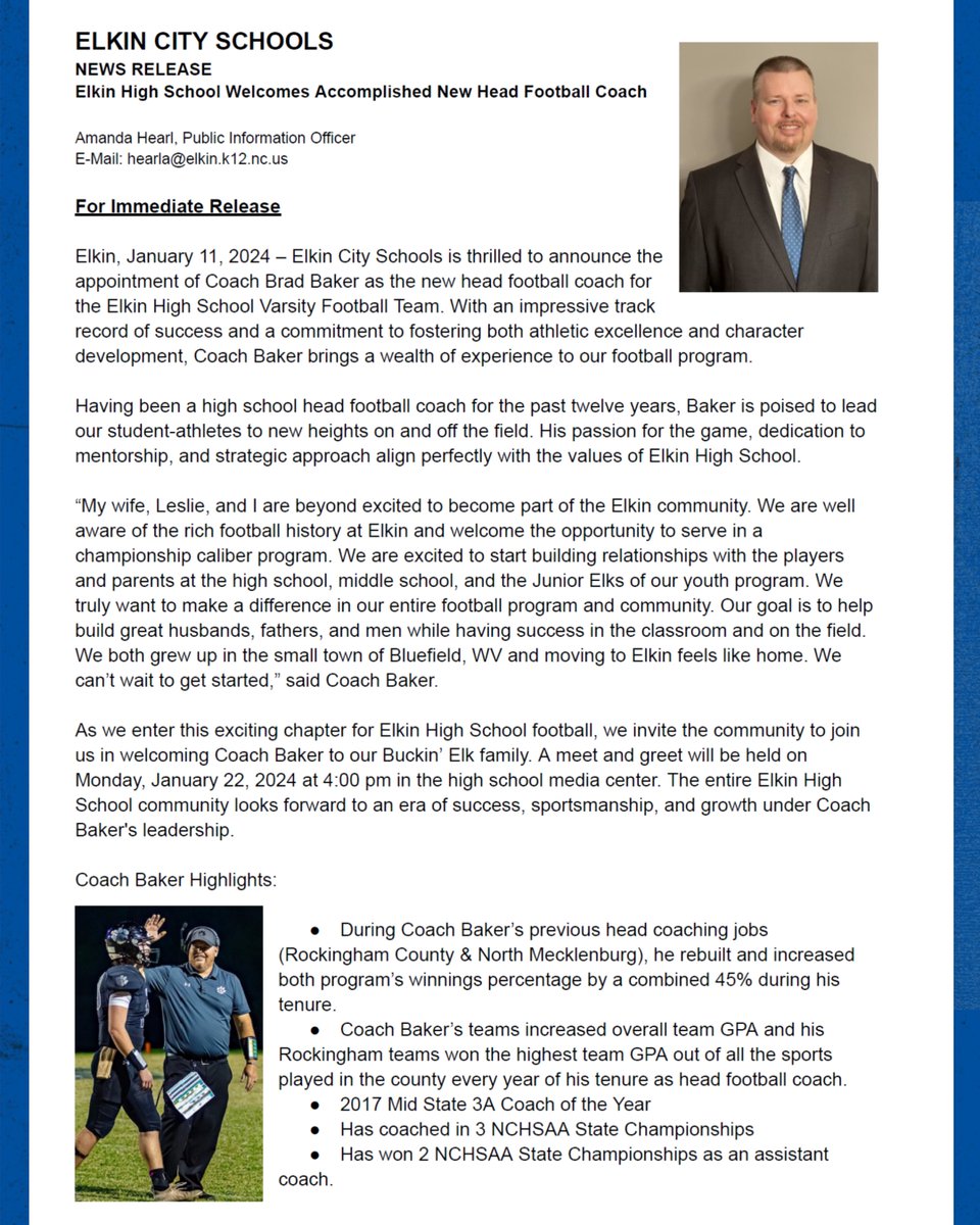 ElkinAthleticDept tweet media