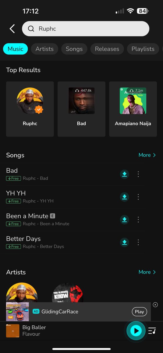 ruphc's tweet photo. Top boy #37
30k monthly listeners on Spotify
430k on Boomplay
#83 Boomplay artist daily ranking
Thanks to everyone streaming 🙏🏾
#spotify #spotifytop50 #bad #ruphc #boomplay https://t.co/XfiQpc8tIa