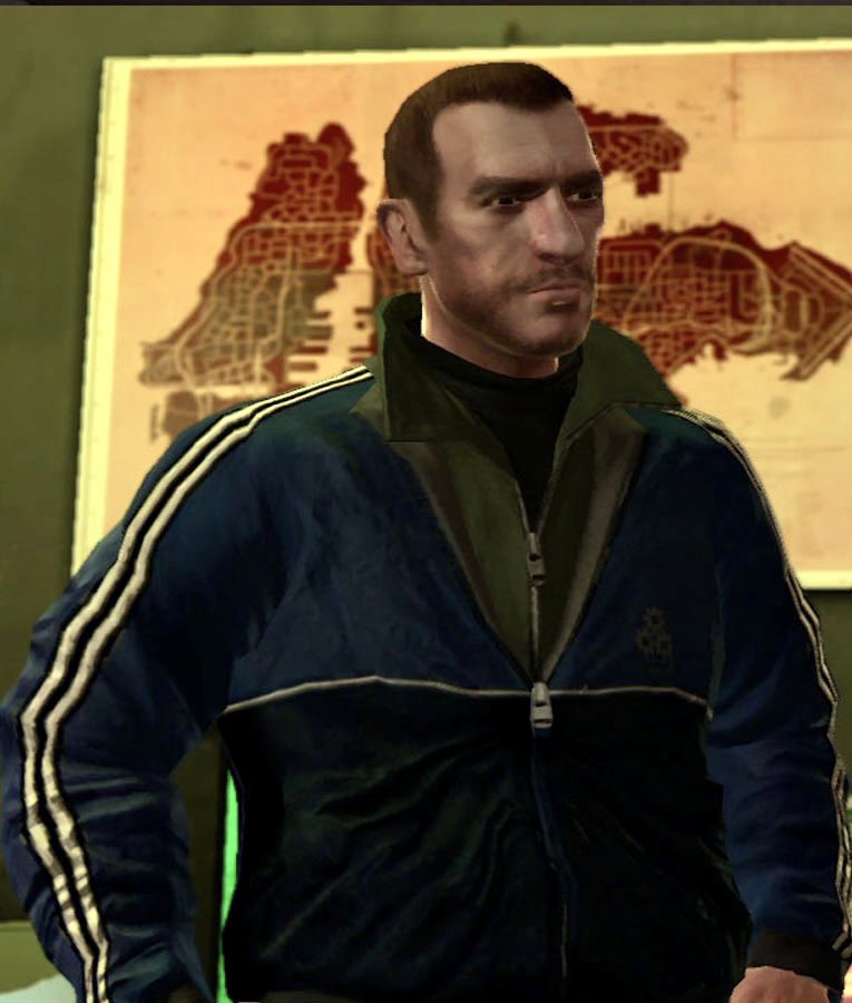 GTASixInfo's tweet image. Who would win in a fight,
Niko Bellic or Trevor Phillips?