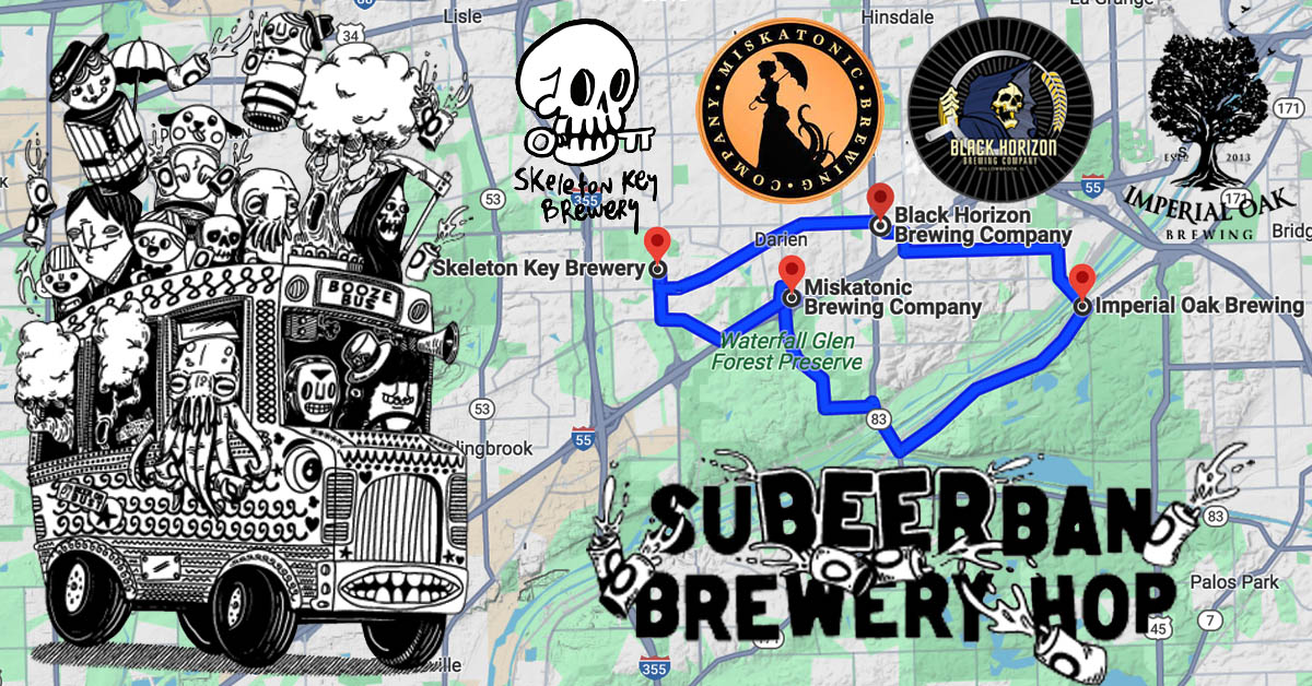 Join us 1/20 for the SuBEERban Brewery Hop between Imperial Oak, <a href="/MiskatonicBeer/">Miskatonic Brewing</a>, <a href="/SkeletonKeyBrew/">Skeleton Key Brewery</a> and <a href="/BlackHorizonBrw/">BlackHorizonBrw</a> breweries! We're providing FREE bus service continually between the breweries from noon to 5. Details here: imperialoakbrewing.com/subeerban-brew…