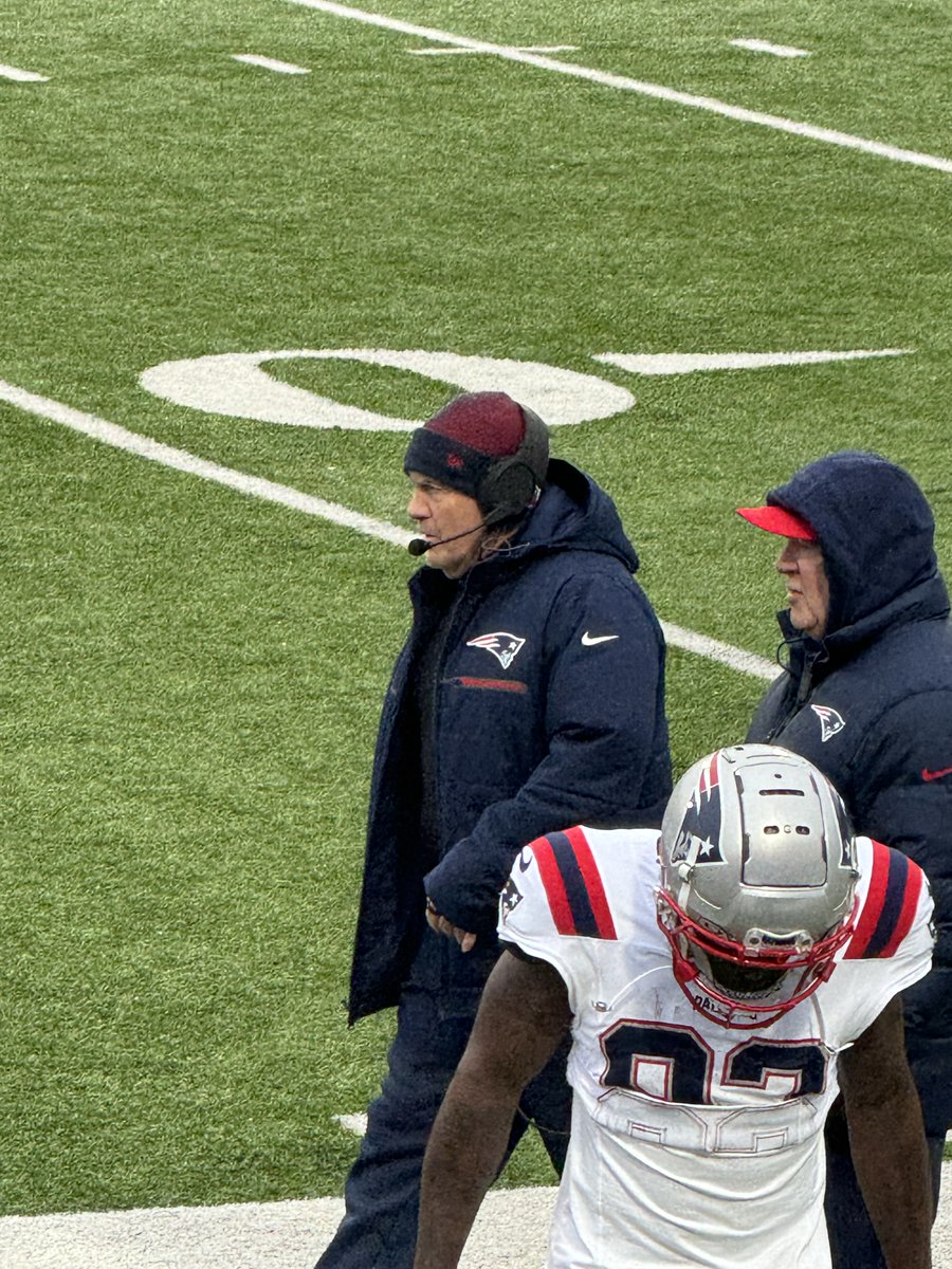 Yesterday it was Coach Saban, today it is @Patriots Coach Bill. Two of the greatest ever. Coach Bill and I hung out just two weeks ago.