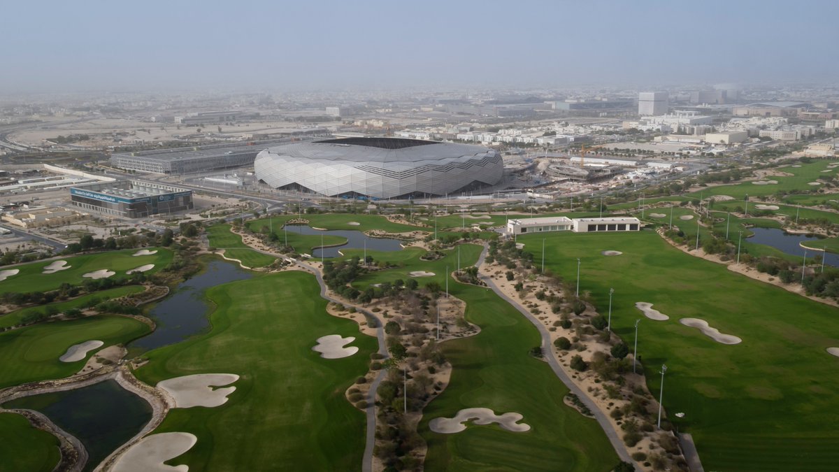 FIArchitects's tweet photo. Mañana, 12 de Enero, arranca la #AFCAsianCup2023 que tendrá lugar en Doha.

Se van a utilizar dos de nuestros estadio diseñados para el mundial de #Qatar2022. El  #AlThumamaStadium (6 partidos) y el #EducationCityStadium ( otros 6)

#GreenArchitecture #BlueArchitecture https://t.co/EtSfiRJcUW