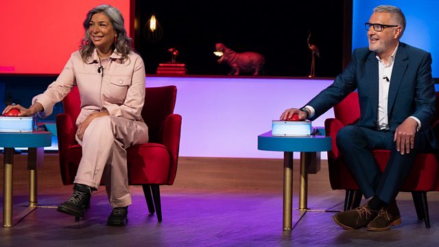 SaveRedlandLibr's tweet photo. 6pm TODAY on @BBCTwo
Richard Osman's House of Games
s7 Ep 64 of 100, Week 13: Thursday
@richardosman hosts #JohnnyCochrane @ShobnaGulati @DermotMurnaghan & #LauraSmyth on this week’s #RichardOsmansHouseOfGames
#Quiz #Quizzing https://t.co/WYKk9uXZWq