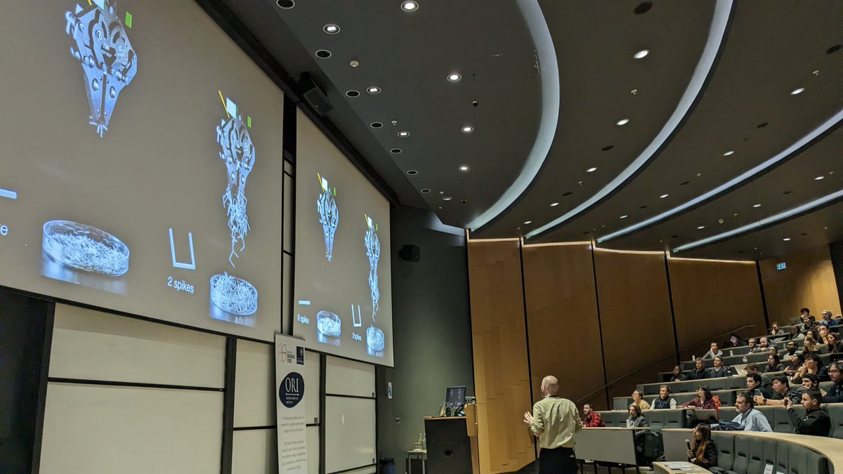 Oxford Robotics Institute (@oxfordrobots) on Twitter photo Antonio Forte from <a href="/KingsCollegeLon/">King's College London</a> just concluded a fascinating talk on "Non-linear interaction via disordered structures for complex picking" at the 5th UK Robot Manipulation Workshop! π€― Ready for more revelations.
#UKRobotManipWS Antonio Forte from <a href="/KingsCollegeLon/">King's College London</a> just concluded a fascinating talk on "Non-linear interaction via disordered structures for complex picking" at the 5th UK Robot Manipulation Workshop! π€― Ready for more revelations.
#UKRobotManipWS