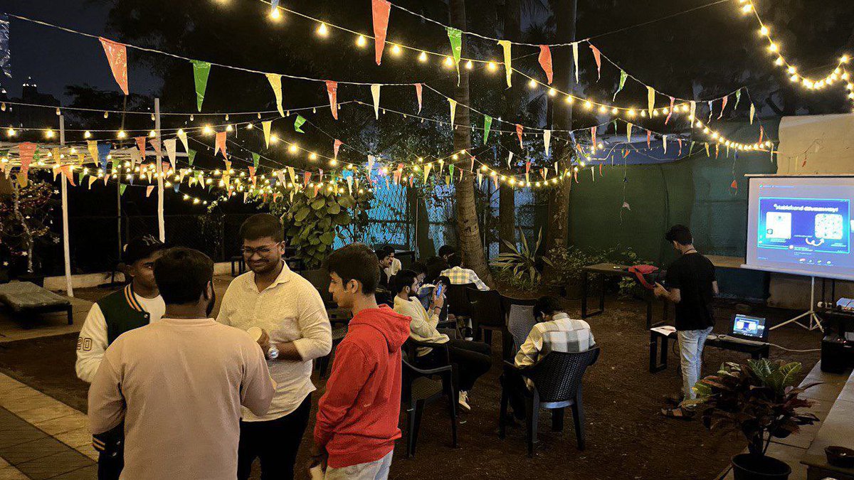 Solana Ecosystem Call IRL Pune ✨

Team ActualOne thanks @SuperteamDAO <a href="/getriver_io/">River</a> <a href="/UrbanNomads_HQ/">Urban Nomads 🌴 Hub for Digital nomads ! Builders</a>  for organising 🙏