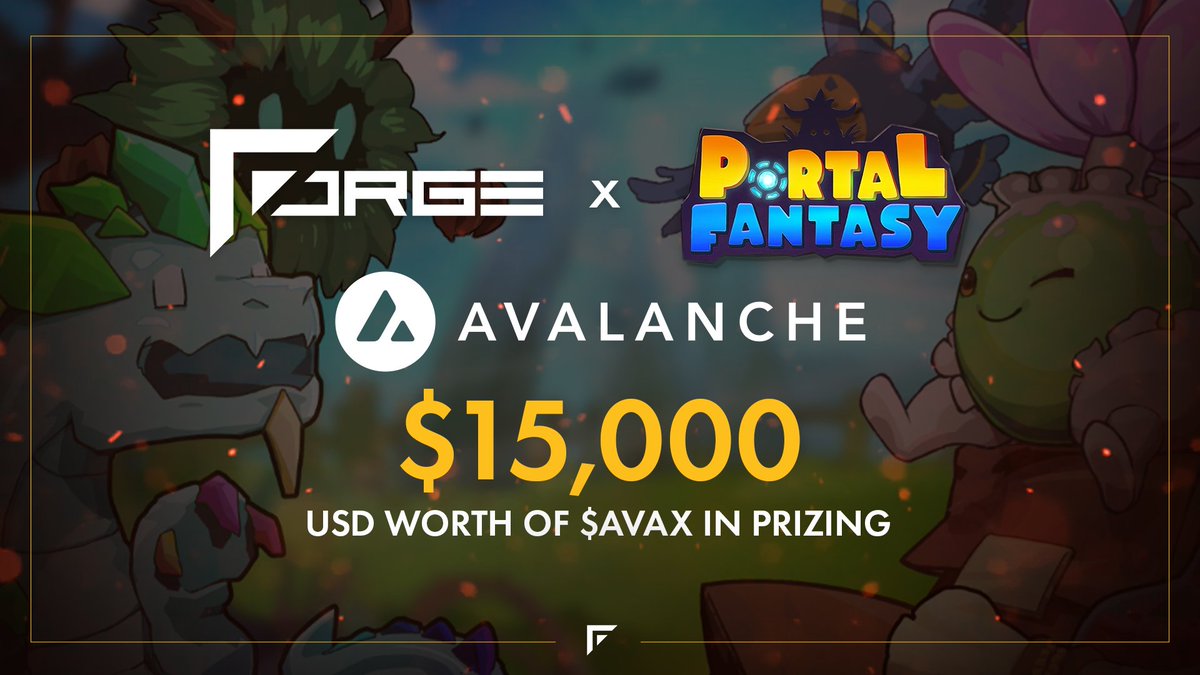 Forge's tweet image. 🚨 NEW QUESTS ALERT 🚨

Embark on a new set of quest with @PortalFantasyio, now on @avax! ⚔️

Forgers - don’t miss your shot at claiming a share of $15,000 in $AVAX 🚀

Click here to see the quests: forge.gg/home/featured-…