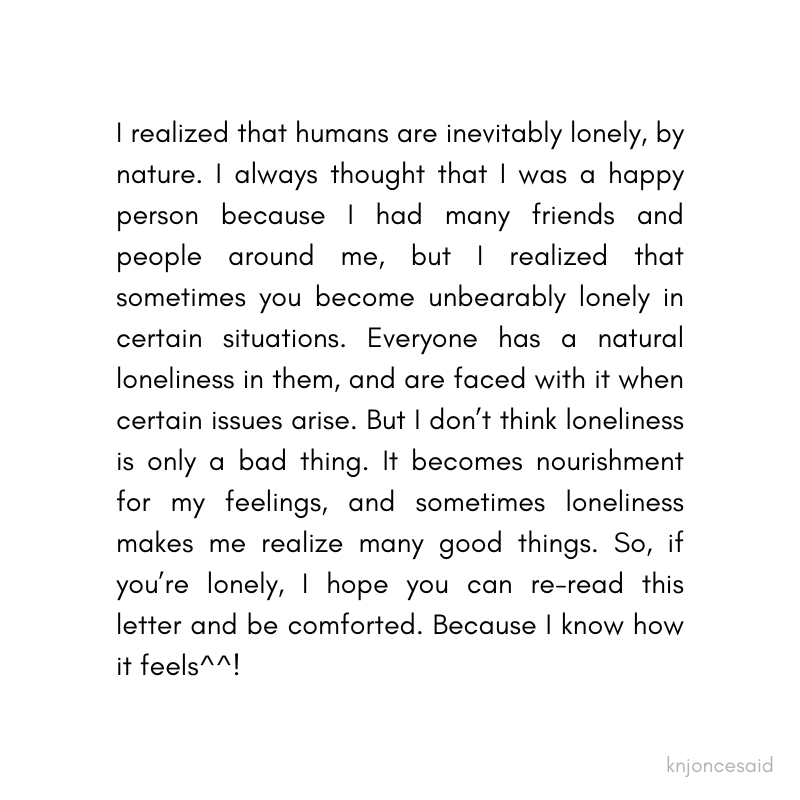 a gentle reminder from namjoon
