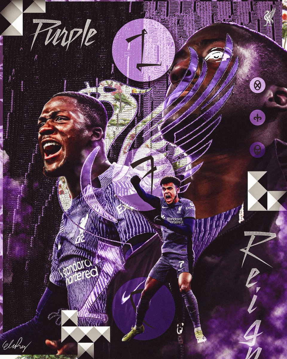 Purple reigns North London ☔️

#ibrahimakonate #konate #luisdiaz #liverpool #ynwa #redtogether #prince #purplerain #smsports