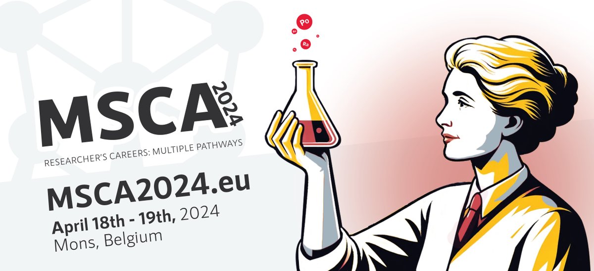 SAVE-THE-DATE: the Marie Skłodowska-Curie #EU2024BE Presidency conference will take place in Mons 🇧🇪 on 18-19 April 2024

It will explore the multiple pathways of researchers’ #careers.

Stay tuned👉msca2024.eu

#MSCA2024BE #FédérationWallonieBruxelles #SPWEER #MSCA