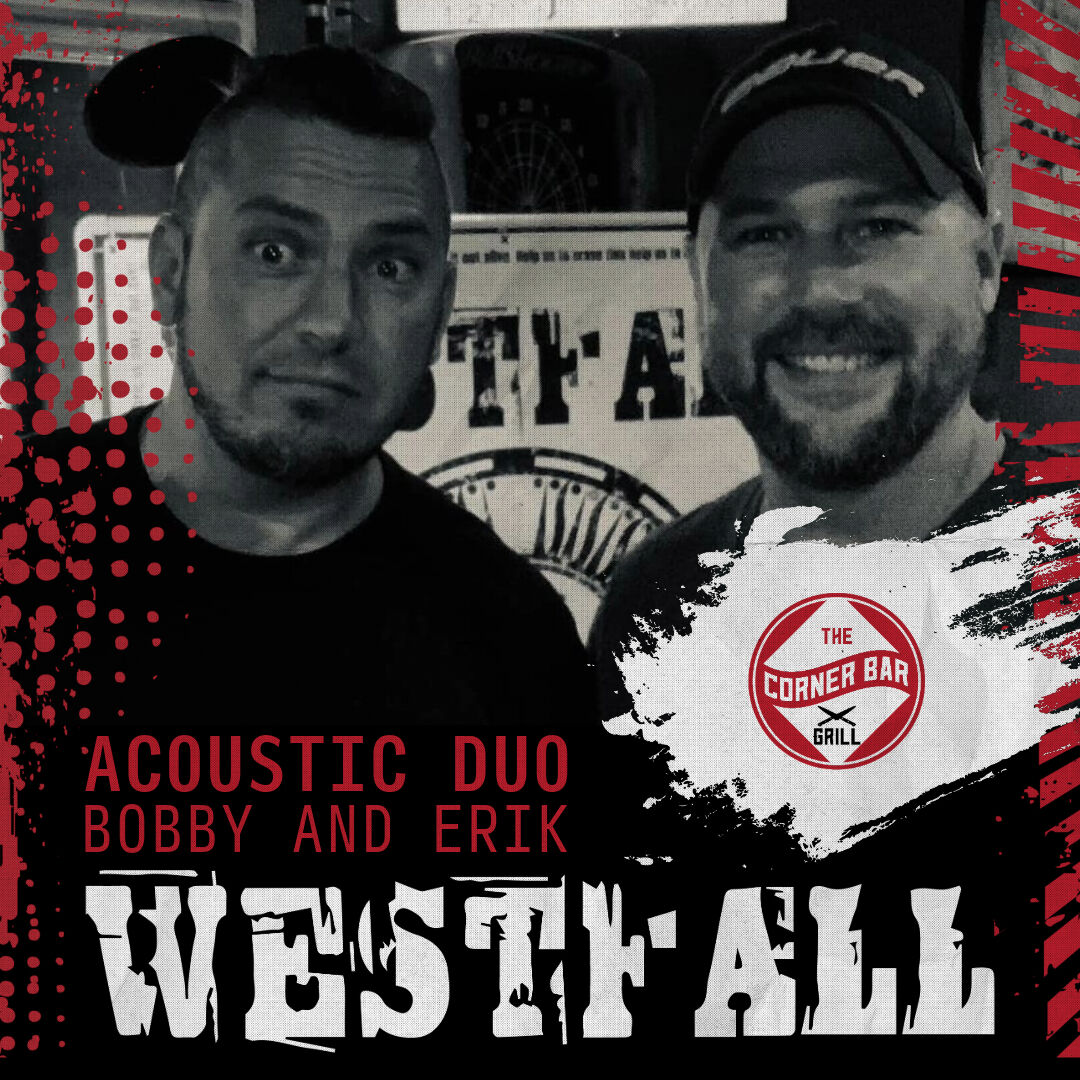CBGFenton's tweet photo. The acoustic duo - Bobby and Erik from Westfall joins us tonight at 7pm! ๐คฉ You're in for some great food, great drinks, and awesome acoustic tunes! ๐ถ https://t.co/X1sg9PYWgY
#CBG #CornerBar #LiveMusicNights #livemusic #band #Westfall #acoustic #drinks #bar https://t.co/wCmd5sMfeU