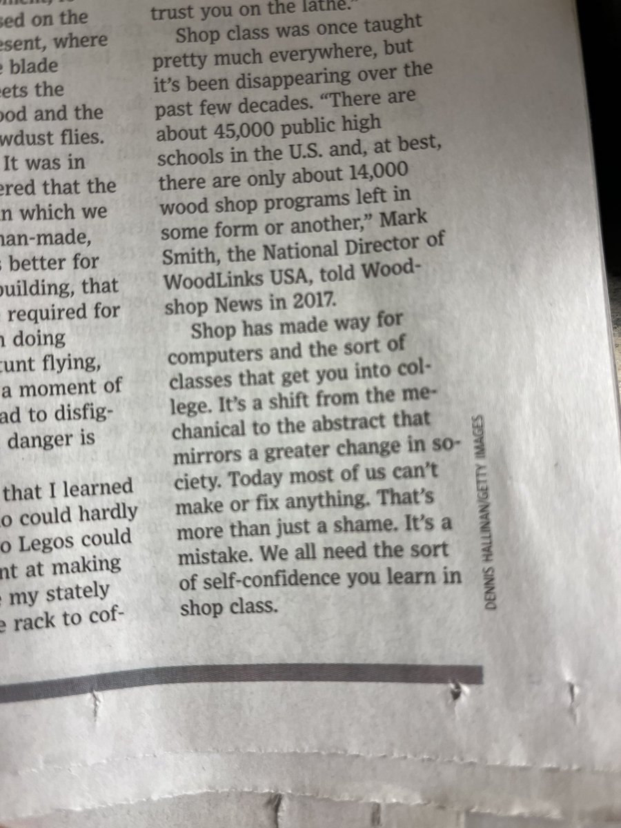 BHS_tradesclass (@tradesclass) on Twitter photo Great article in the <a href="/WSJ/">The Wall Street Journal</a> about woodshop. The last paragraph is incredibly poignant. #handson #skillsforlife <a href="/MsManguso/">Ms. Manguso</a> @WMS_Principal @BrewsterSup <a href="/brewsterschools/">Brewster Central School District</a> Great article in the <a href="/WSJ/">The Wall Street Journal</a> about woodshop. The last paragraph is incredibly poignant. #handson #skillsforlife <a href="/MsManguso/">Ms. Manguso</a> @WMS_Principal @BrewsterSup <a href="/brewsterschools/">Brewster Central School District</a>