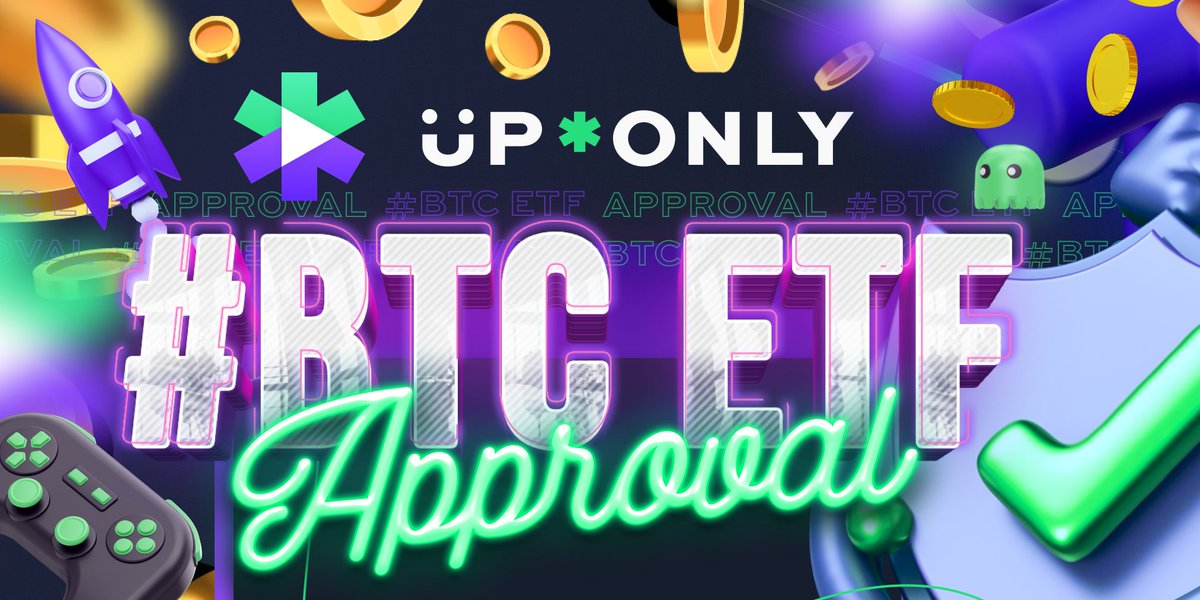 Congratulations #UPOFAM! We've Made History Today with the #BTC #ETF Approval!

Institutions are entering the crypto world, and we're ready to provide all the services they need to access #GameFi effectively.

Manage, invest, and navigate #Play2Earn using our #W3aaS tools. $UPO