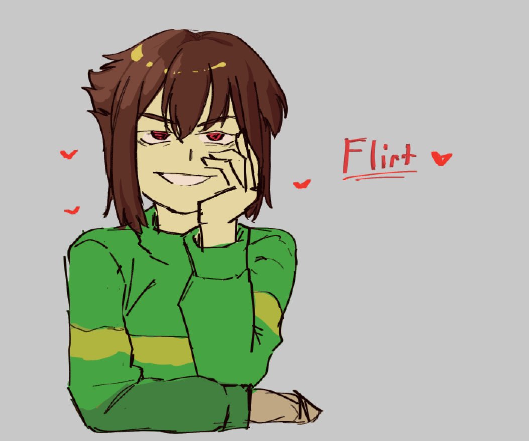 ChadBroski12's tweet photo. Flirt MAN
#glitchtale https://t.co/SvHPfe2yYz