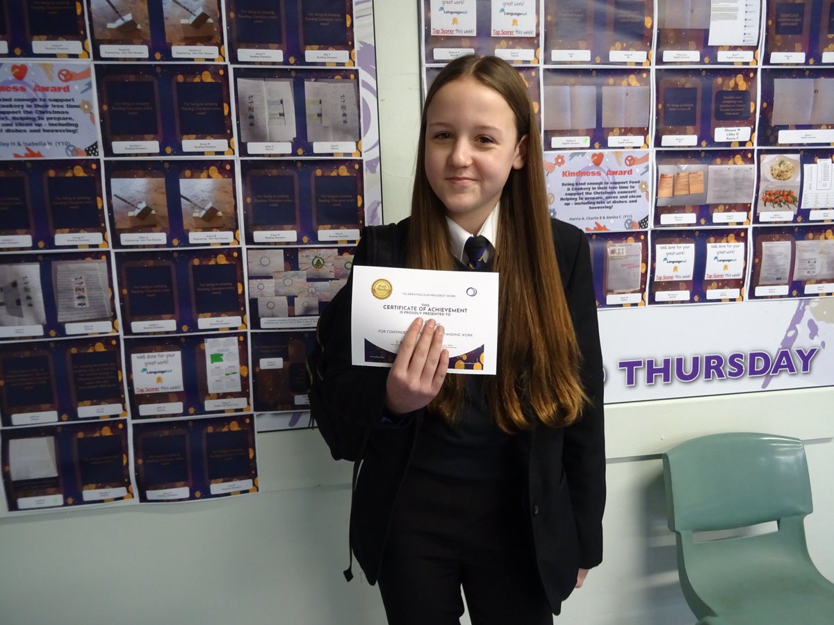 OutwoodHaydock's tweet photo. Congratulations again to all those nominated - the work up on our display is incredible! 🤩

💜🌟📖

#TeamHaydock #OutwoodFamily #ItsWhoIAm #StudentPraise https://t.co/KmMU8gDHME