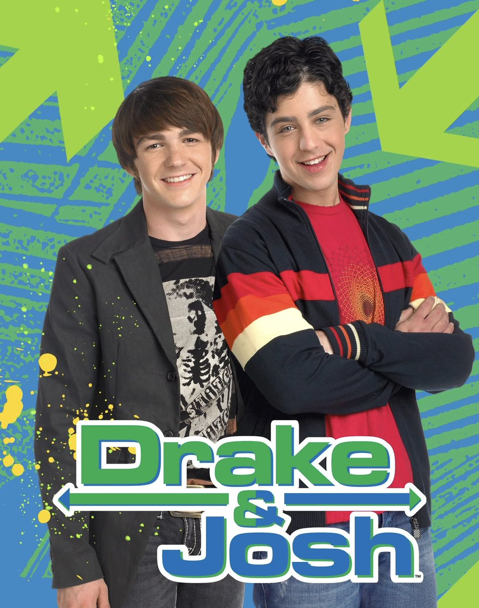 DiscussingFilm's tweet photo. 20 years ago today, ‘DRAKE &amp; JOSH’ premiered. https://t.co/BZDoApYHcS