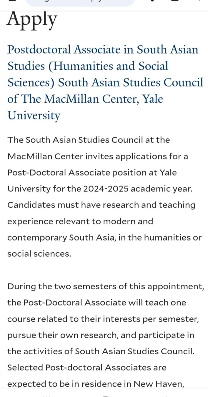 Yale University 2025 Calendar Year babita yevette