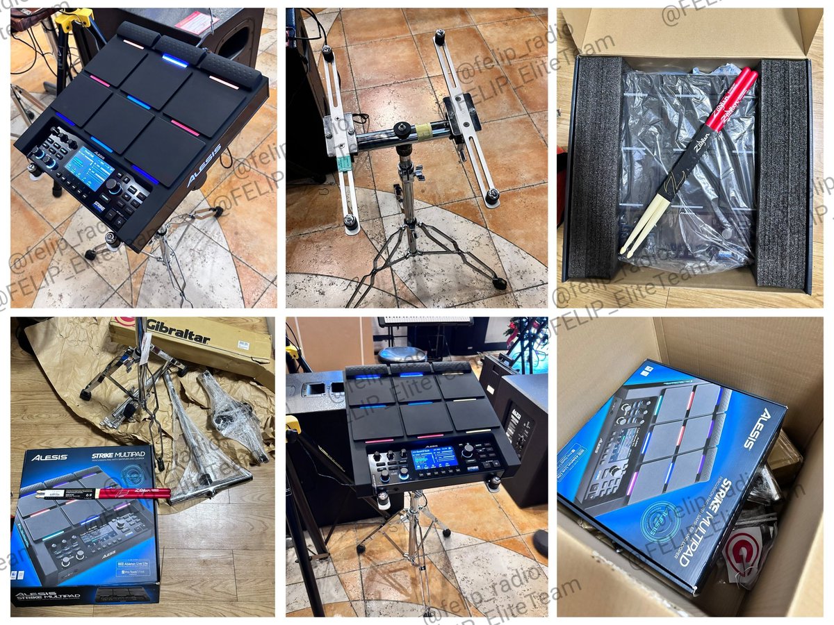 This Alesis Percussion Pad is a birthday gift project for <a href="/felipsuperior/">FELIP</a> by FSTANS. Headed &amp; organized by <a href="/FELIP_EliteTeam/">👑⚡️ ELITES (FELIP FANBASE)</a>, in coordination with FENIX, SOLID, &amp; <a href="/underground_sqd/">UNDERGROUND SQUAD 🥷</a>. 

Our dear #FELIP, we hope this gift will be of help to you in making more music. 

FELIP BADDEST DAY