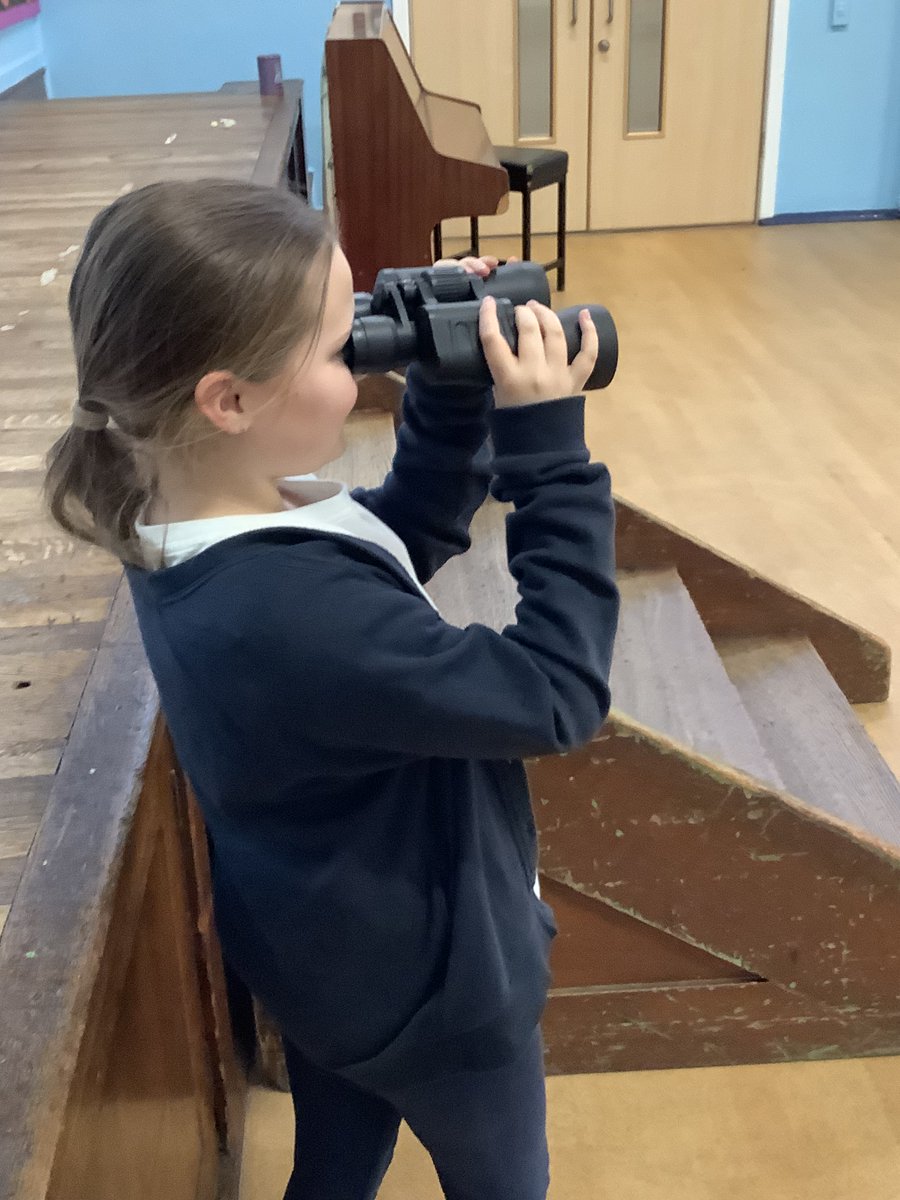 Fun in our 5/6 phase assembly today. We were learning about the benefits of birdwatching and learning outside of the classroom. We even managed to spot a bird in the hall! <a href="/paganelschool/">Paganel Primary</a>