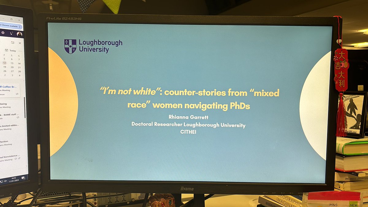 OTEslpIy_net's tweet photo. If your university is looking to discuss the relation of identity and space from a mixed race perspective

My most recent presentation on my new paper aims to discuss local and globalised mixed race identities, and how they change depending on space and place. https://t.co/2lVqcuJ8qJ