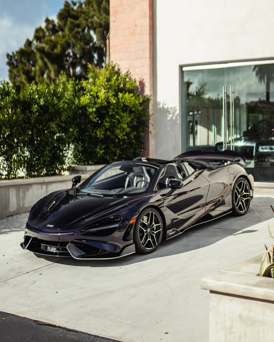 An MSO Dream: 2022 McLaren 765LT Spider shown in MSO Amethyst