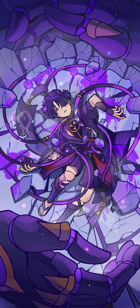 アルベド(原神) ,dodoco_(genshin_impact) ,クレー(原神) 「Hi! Commissions are open again UwU The s」|meganeのイラスト