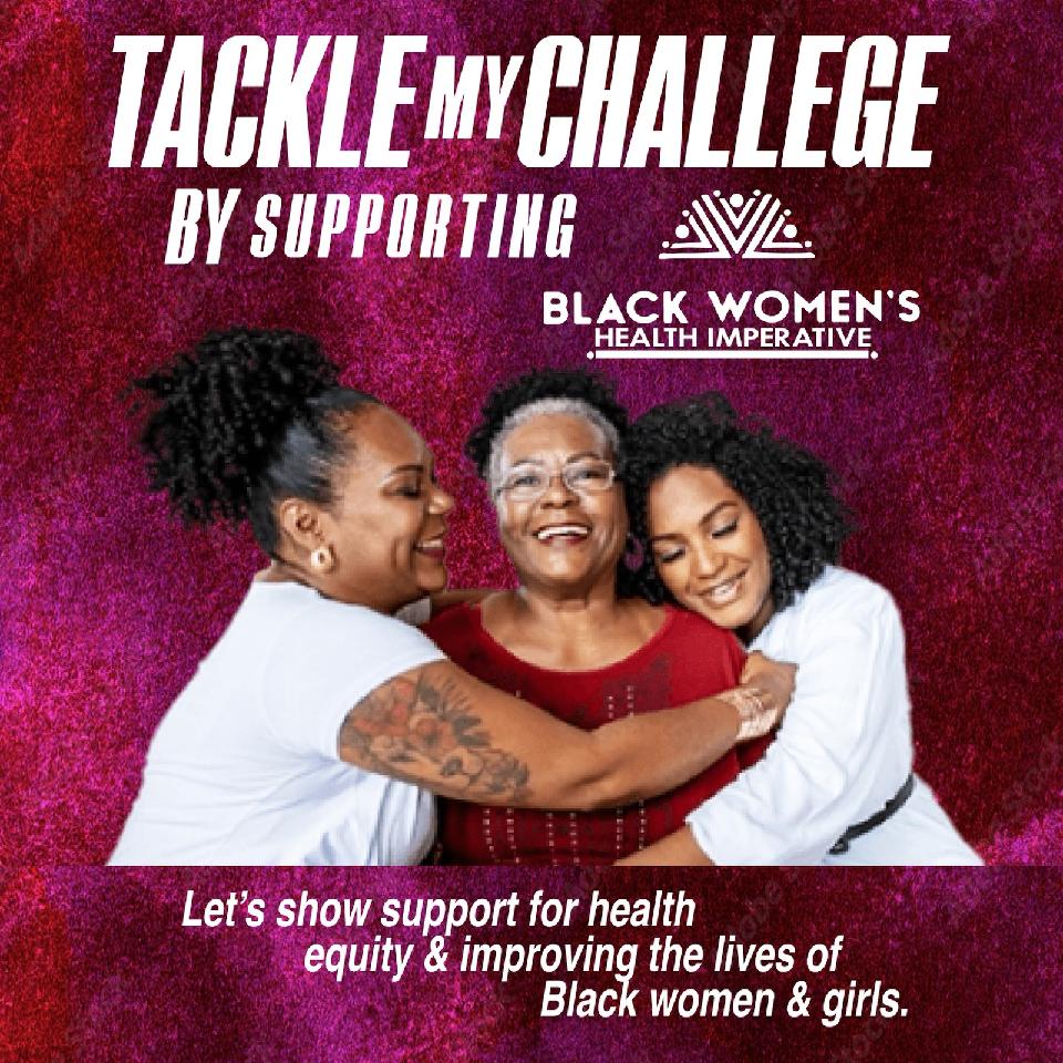 MichaelVick's tweet photo. It's a New Year, and I'm calling on NFL players  to tackle health disparities in our community. Join me in supporting @blkwomenshealth. We're raising $2M to improve the lives of black women & girls. Your contribution matters! Join me in this CHALLENGE. Make your gift today at https://t.co/ZHWAY8138a 
  #BWHI