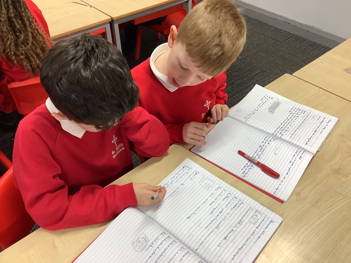 StPhilipsY3A's tweet image. Today, we wrote non-chronological reports about rats as part of our unit of work on ‘The Pied Piper of Hamelin’. We read our reports with a partner and helped one another to edit and improve our work. @StPhilipCEAP #teamstphilips #StPhilipsEnglishY3