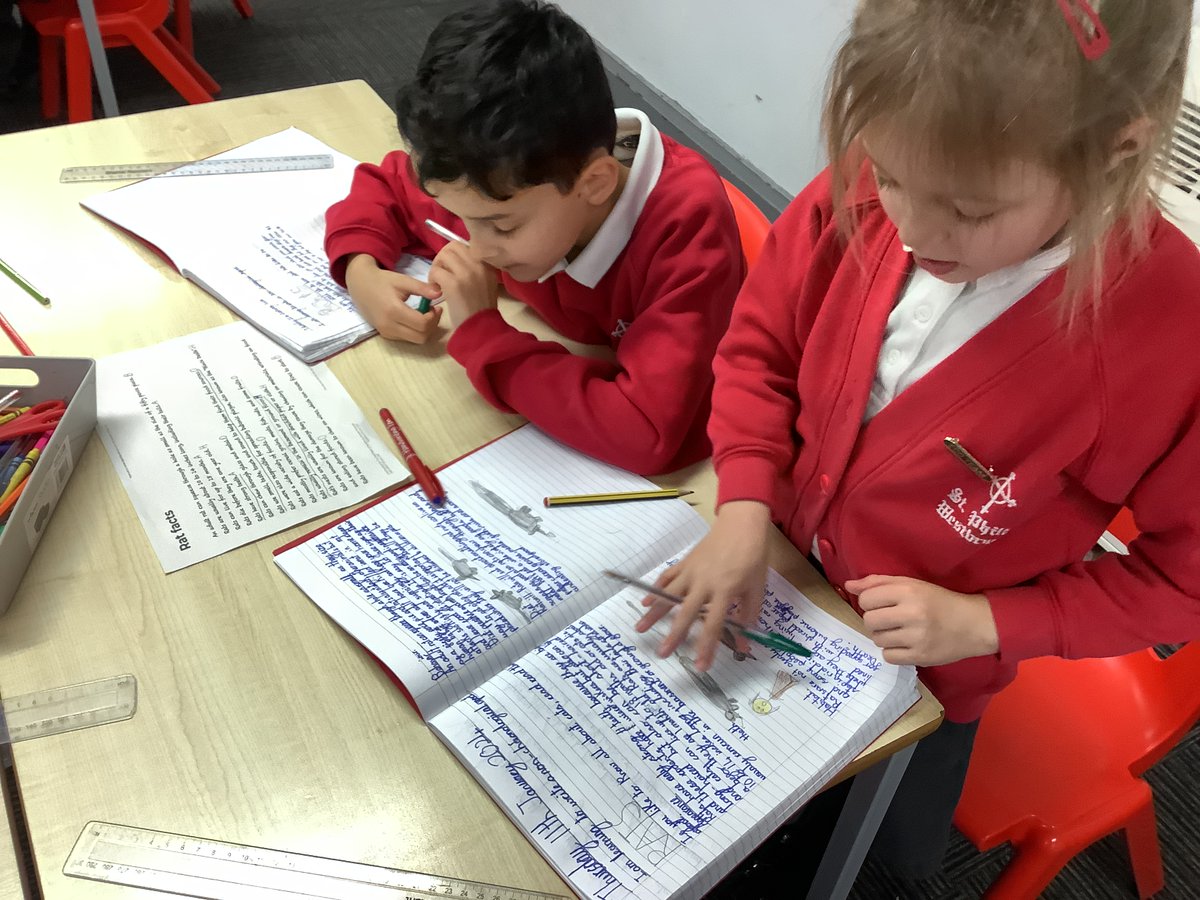 StPhilipsY3A's tweet image. Today, we wrote non-chronological reports about rats as part of our unit of work on ‘The Pied Piper of Hamelin’. We read our reports with a partner and helped one another to edit and improve our work. @StPhilipCEAP #teamstphilips #StPhilipsEnglishY3