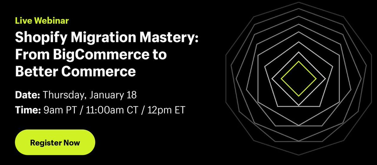 kurtinc's tweet image. Just one week away... Don&apos;t miss our deep dive into e-commerce migration on Jan 18. Grab your spot now!  #ShopifyMigration
register.gotowebinar.com/register/60460…