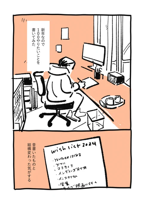 おばさん、やりたいこと100かいてみた