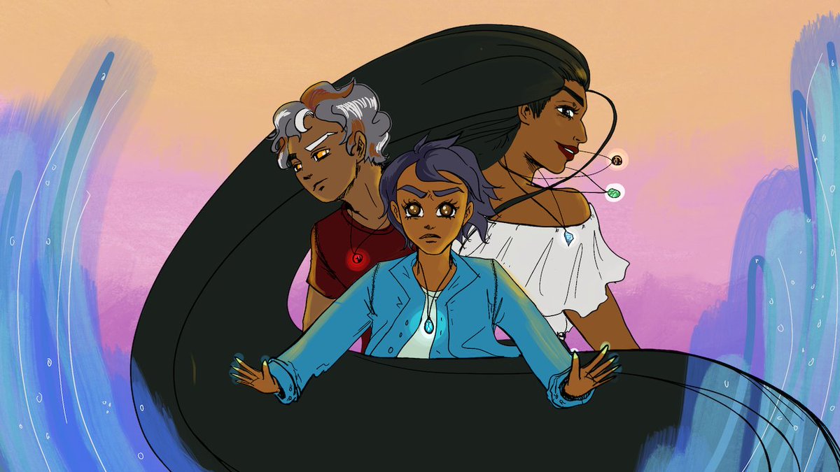 I've been working on animating and drawing for MONTHS! All that hard work is now finally ready to watch in Cece 3's book trailer! 😭🎉

youtube.com/watch?v=Mw6FGP…

Give it a watch and prepare for the trilogy conclusion! 🥰