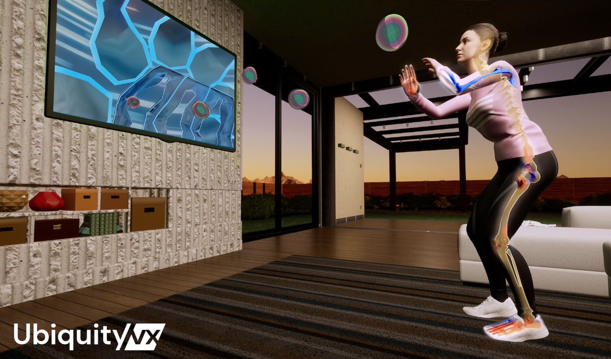 Interactive Healing with the magic of #MotionCapture.

Ready to improve your fitness in immersive #WebXR

Learn more at: ubiquityvx.com

Powered by #EtherealEngine

#WebXR #WebGPU #VR #AR #XR #AugmentedReality #SpatialComputing #AppleVision #VisionPro