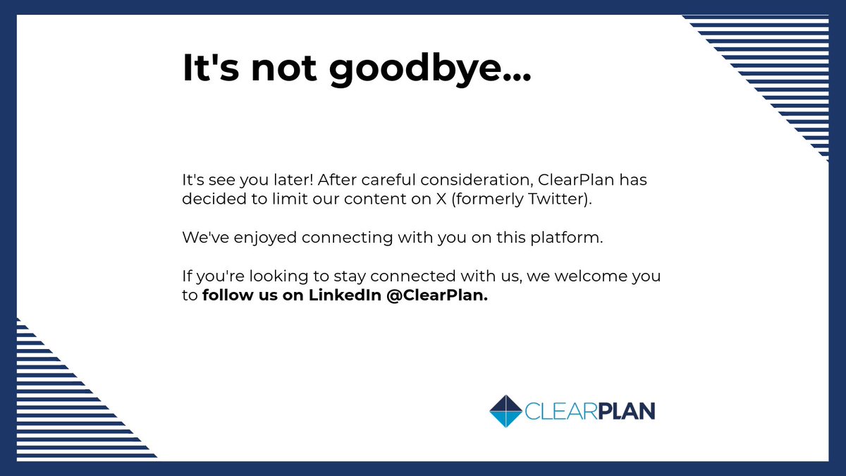 ClearPlan tweet media