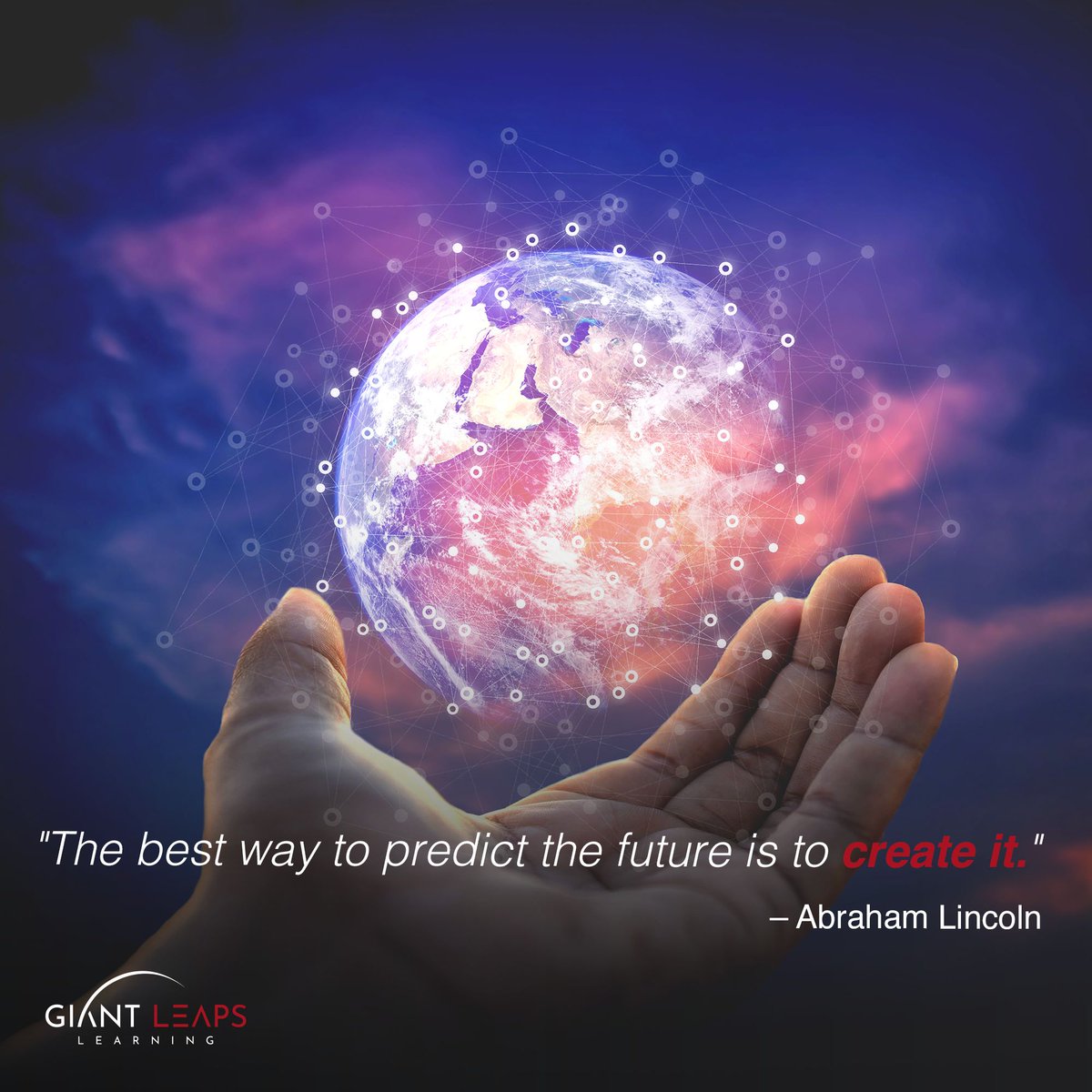 YourGiantLeaps's tweet photo. This timeless insight from Abraham Lincoln captures the essence of what we strive for at Giant Leaps Learning. We don't just prepare them to anticipate the future, but to actively shape it with their values and aspirations. https://t.co/saoz7ieYfF