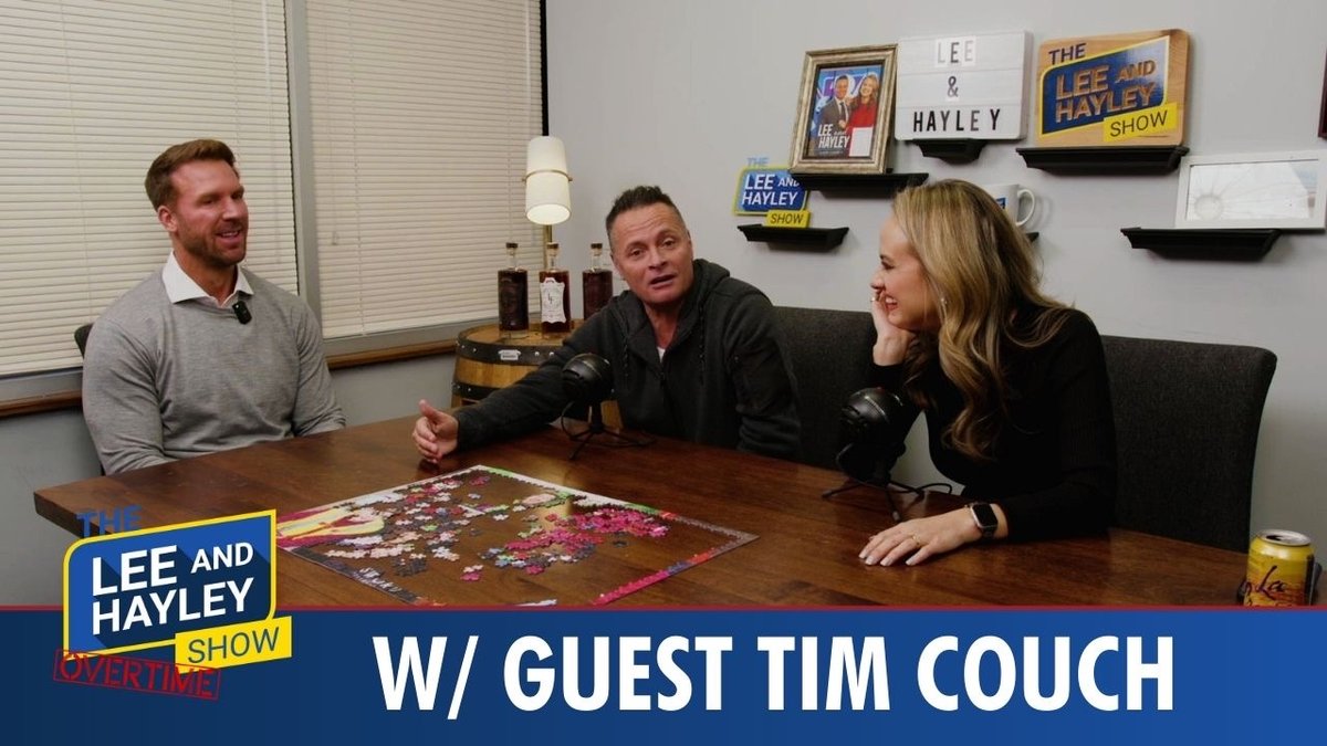 Episode 1 of "<a href="/leeandhayley/">The Lee and Hayley Show</a> Overtime" starts NOW on the KSR YouTube Channel! 

Tune in to see <a href="/leecruse/">Lee Cruse</a> and <a href="/Hayley_Harmon/">Hayley Harmon</a> interview Kentucky Football great <a href="/TimCouchQB/">Tim Couch</a> ⬇️

WATCH: youtube.com/watch?v=9zVOGF…
