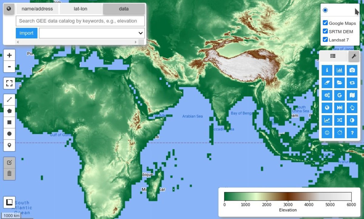 Looking to use Python for Google Earth Engine? Our book Earth Engine and Geemap by <a href="/giswqs/">Qiusheng Wu</a> walks you through how to use the Geemap Python package to customize maps, load geospatial datasets, and deploying interactive web apps. #python #GEE #geemap

buff.ly/3RS7mW7