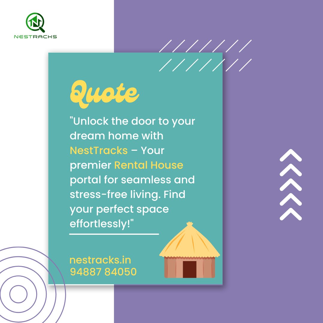 nestracks's tweet photo. "Step into the world of hassle-free living with NestTracks! 🏡 Your key to unlocking dream homes awaits – seamless, stress-free, and effortlessly tailored to your lifestyle. 🌟 Find your perfect space with just a click! #DreamHome #NestTracks #RentalGoals #HomeSweetHome"#NoBroker https://t.co/M0KAdicZZg